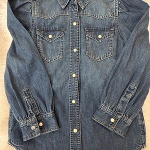 GAP Kids Blue Denim Shirt